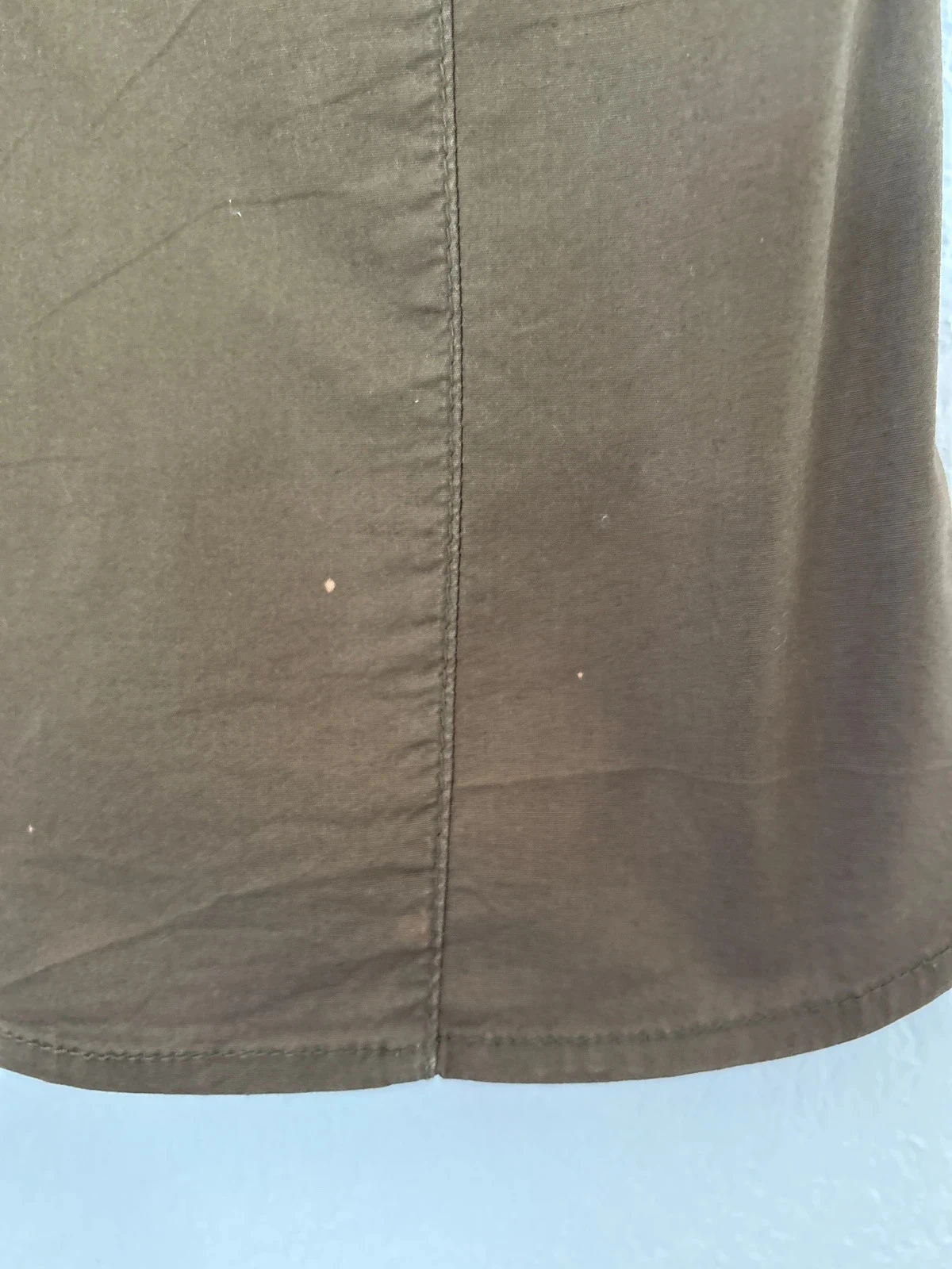 Chemise sans manche kaki Bershka taille S – photo 2